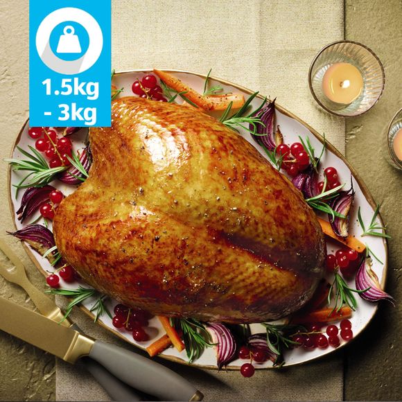 Specially Selected British Free Range Bronze Roly Poly Turkey Crown Typically 2.5kg